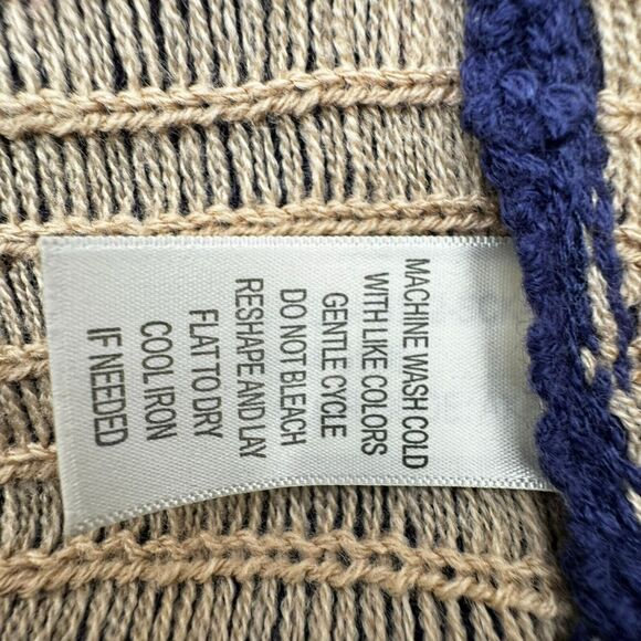 SELF ESTEEM | Women's XL Boho Open Front Cardigan Knit Sweater Southwest Aztec - Picture 8 of 9